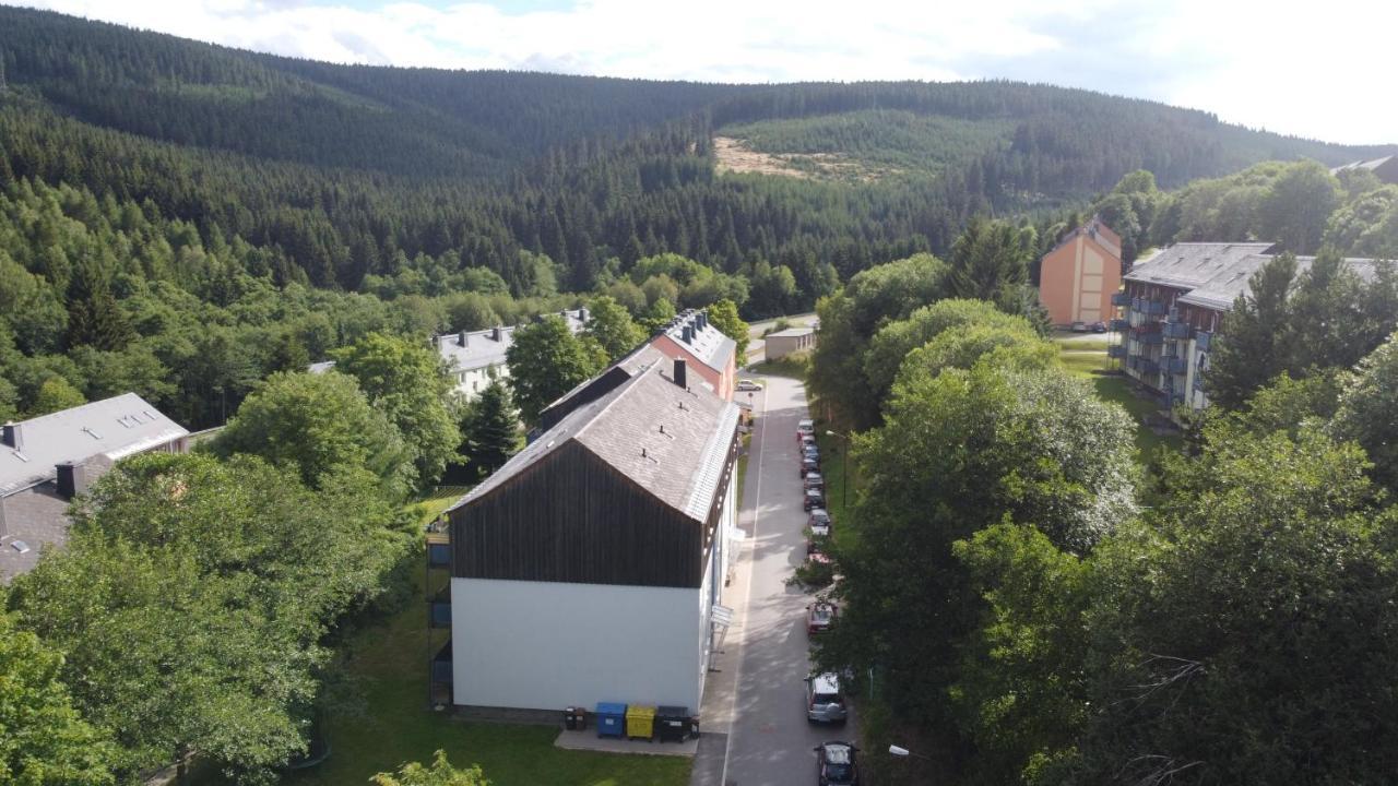 Ferienwohnungen Zauberberg, Schneehase & Glitzerhirsch Oberwiesenthal Ngoại thất bức ảnh