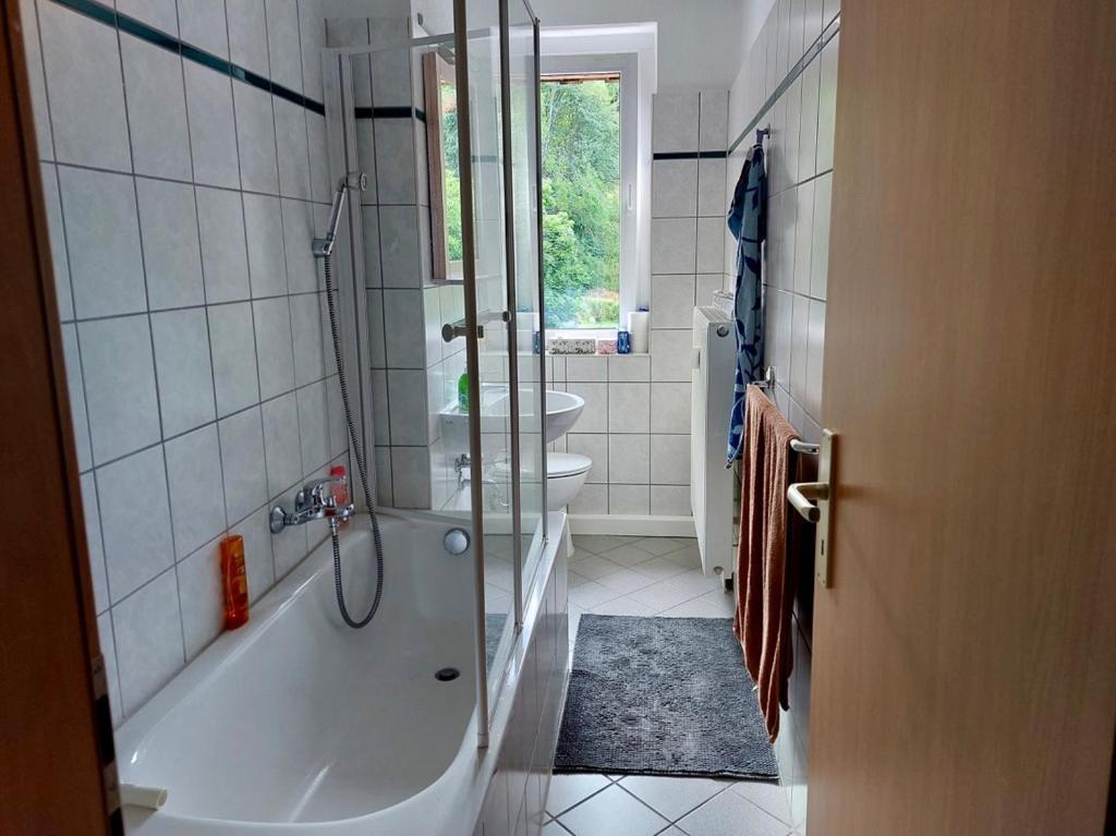 Ferienwohnungen Zauberberg, Schneehase & Glitzerhirsch Oberwiesenthal Ngoại thất bức ảnh
