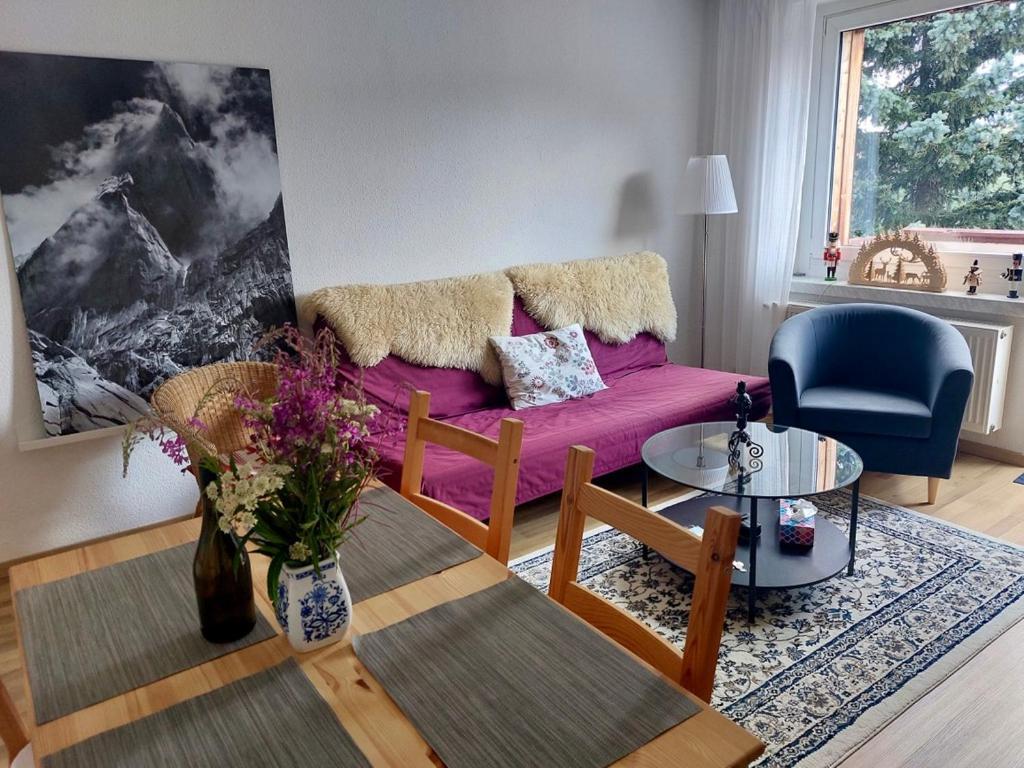 Ferienwohnungen Zauberberg, Schneehase & Glitzerhirsch Oberwiesenthal Ngoại thất bức ảnh