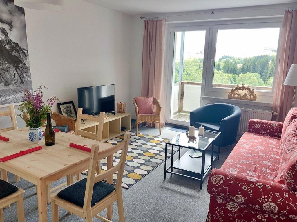 Ferienwohnungen Zauberberg, Schneehase & Glitzerhirsch Oberwiesenthal Ngoại thất bức ảnh
