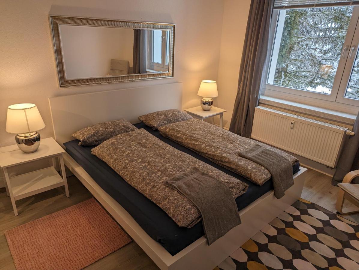 Ferienwohnungen Zauberberg, Schneehase & Glitzerhirsch Oberwiesenthal Ngoại thất bức ảnh
